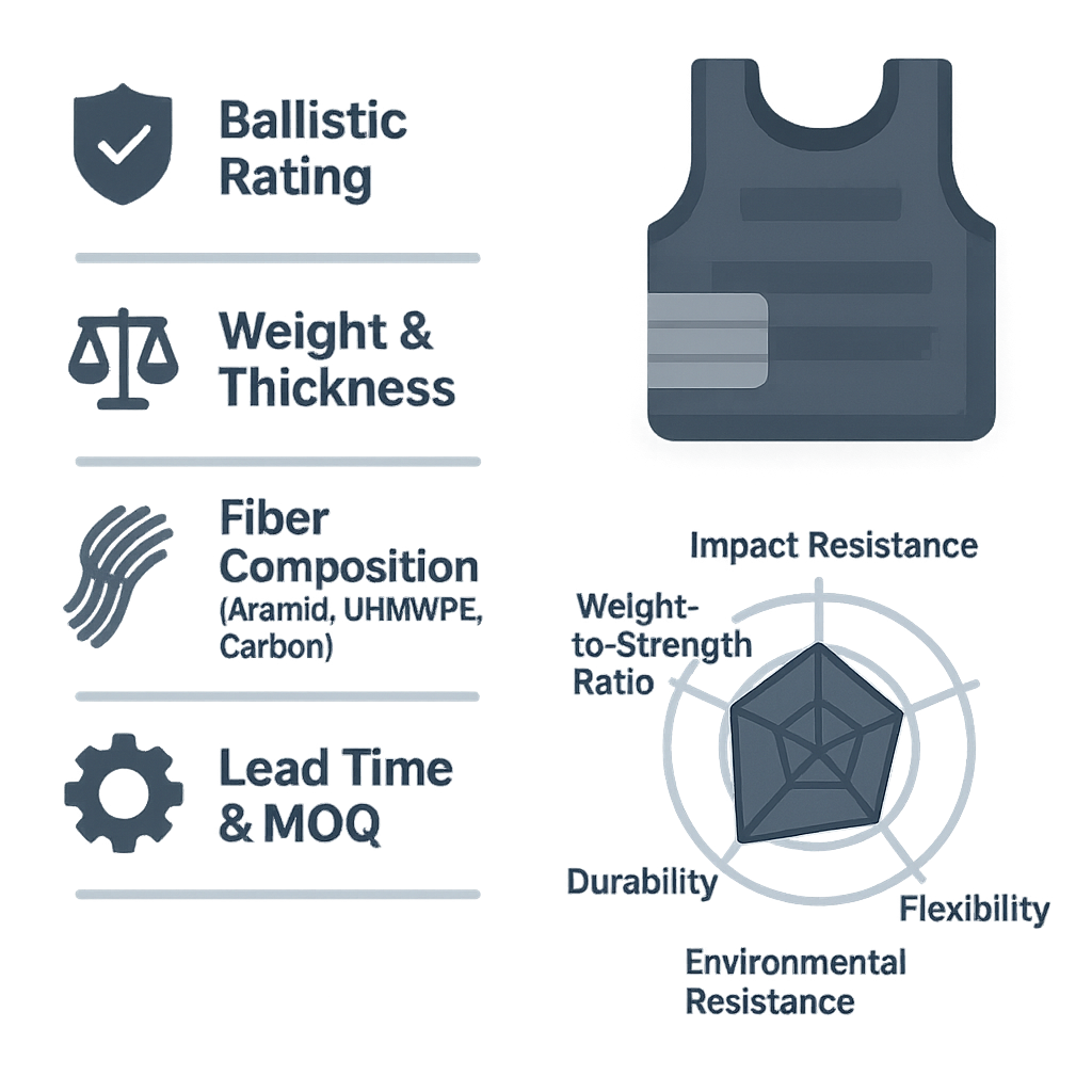 how to choose hybrid fabric for ballistic systems