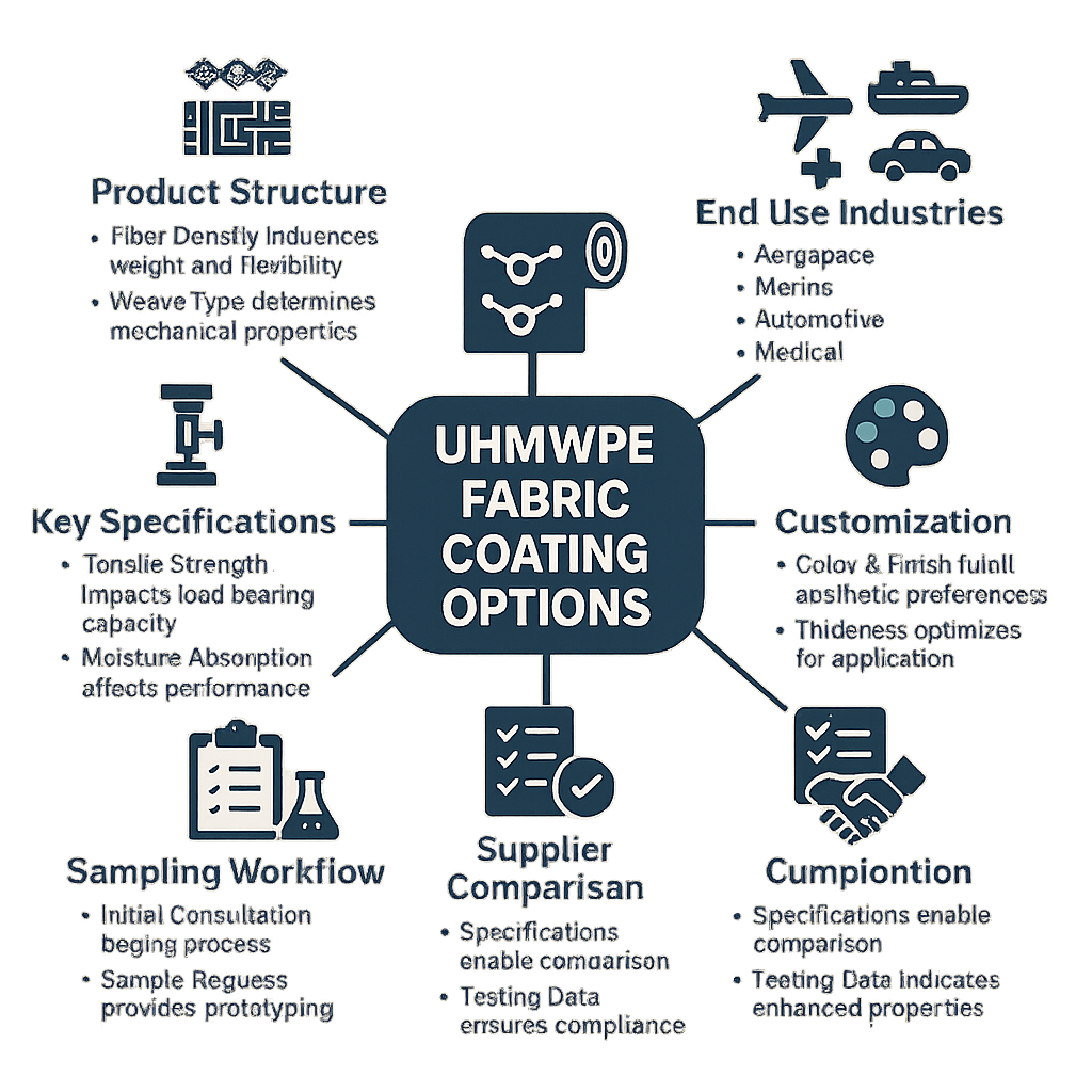 uhmwpe fabric coating options