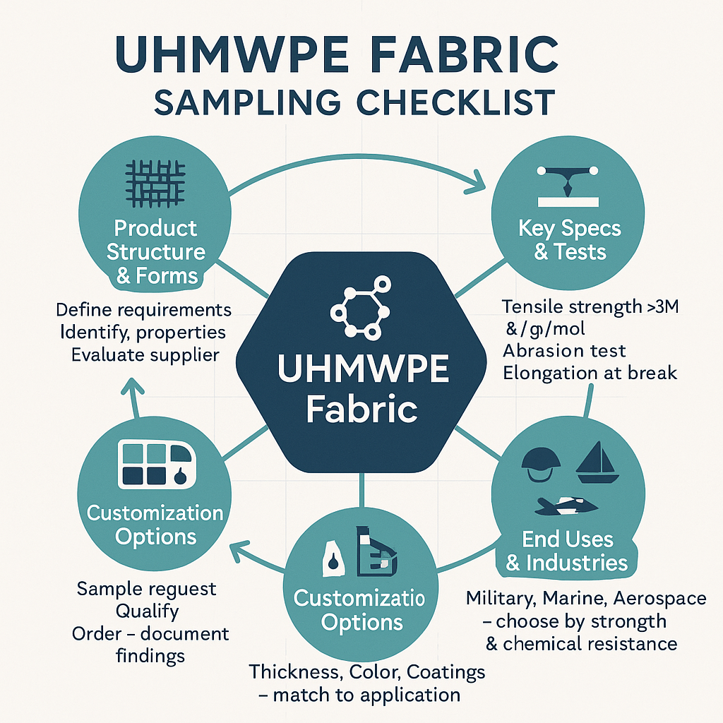 uhmwpe fabric sampling checklist