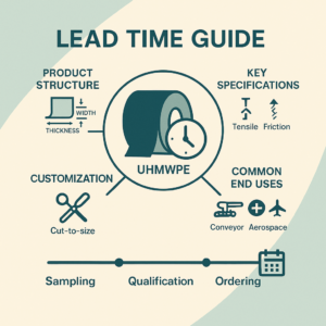 uhmwpe tape lead time guide