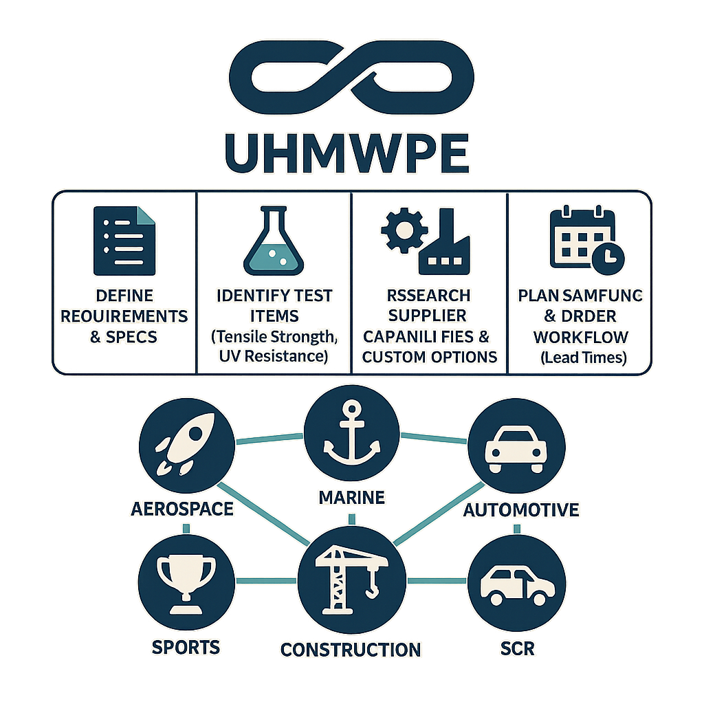 uhmwpe webbing lead time guide