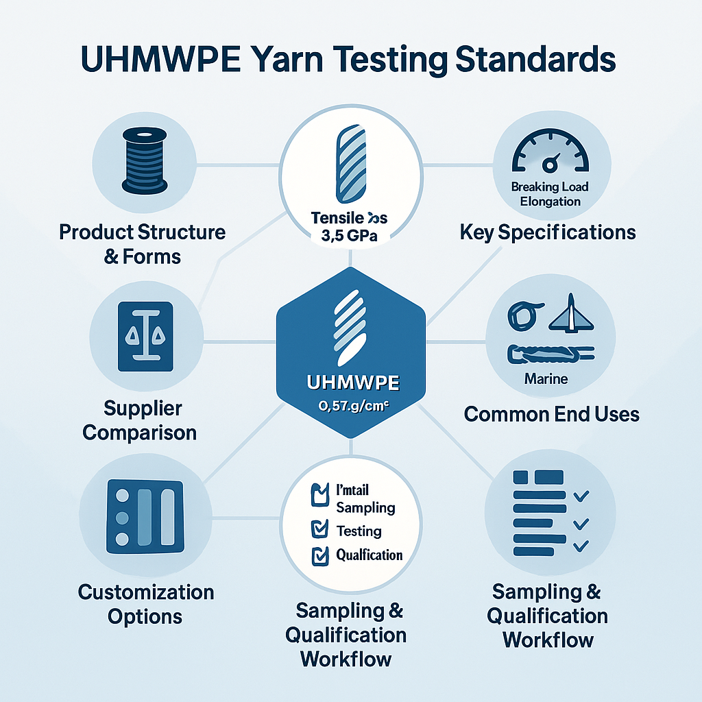 uhmwpe yarn testing standards