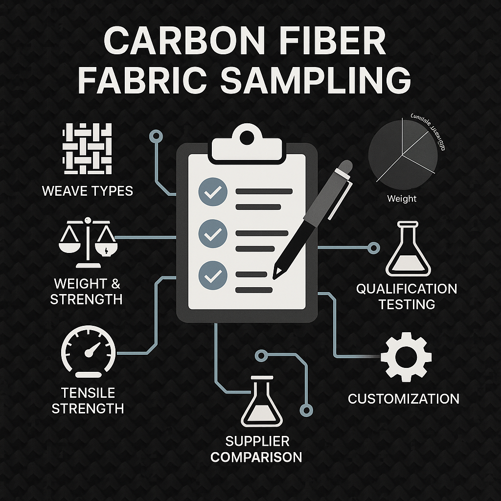 carbon fiber fabric sampling checklist