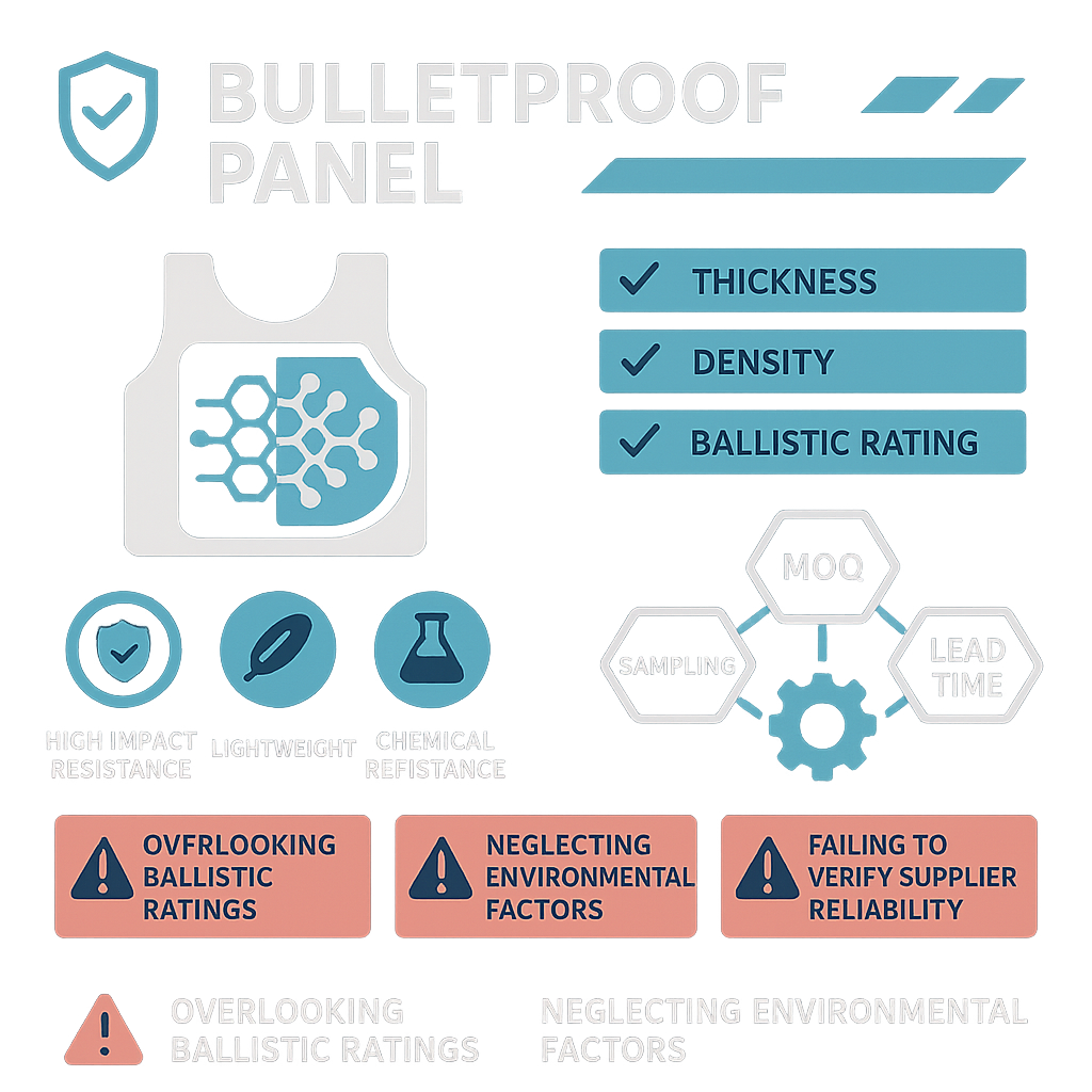 how to choose uhmwpe for ballistic panels