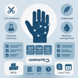 how to choose uhmwpe for cut resistant gloves