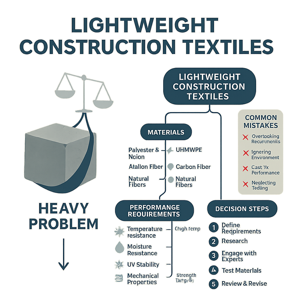 lightweight construction textiles