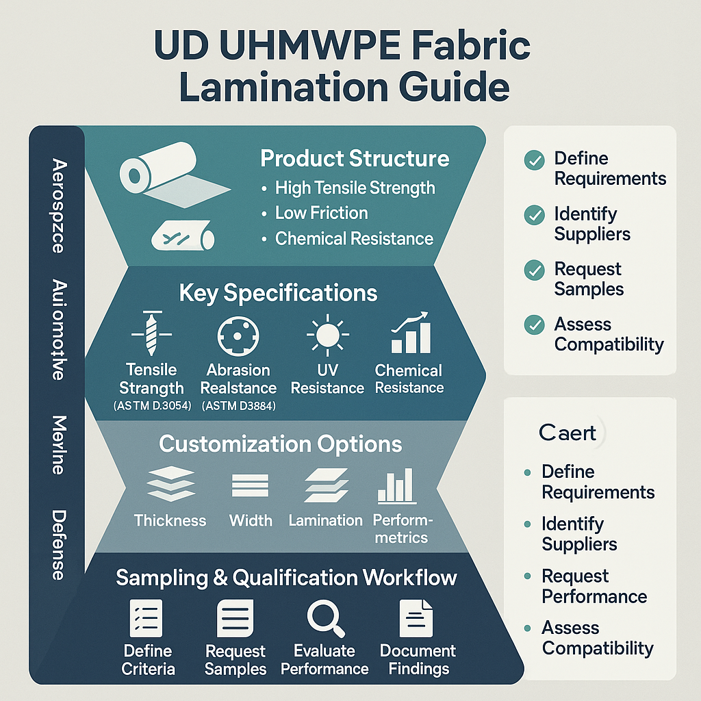 ud uhmwpe fabric lamination guide
