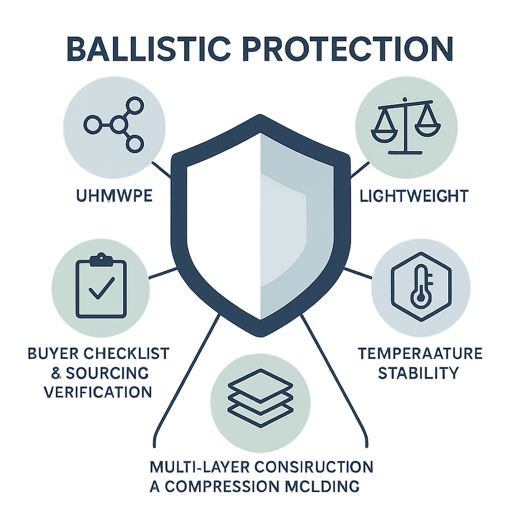 uhmwpe for ballistic panels