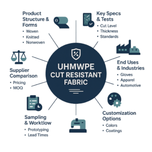 uhmwpe cut resistant fabric export packaging guide