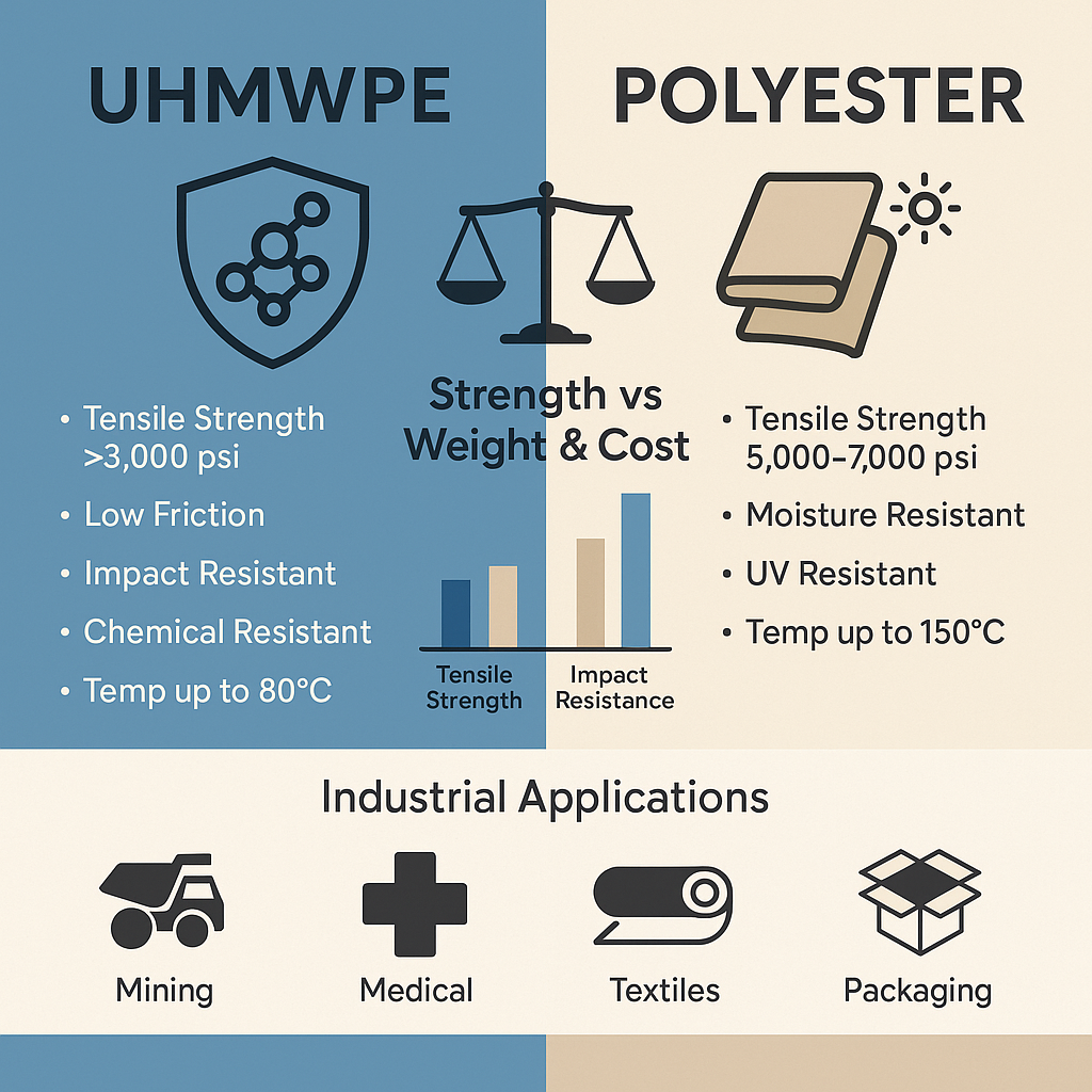 uhmwpe vs polyester