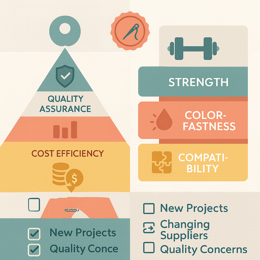 thread sample approval benefits