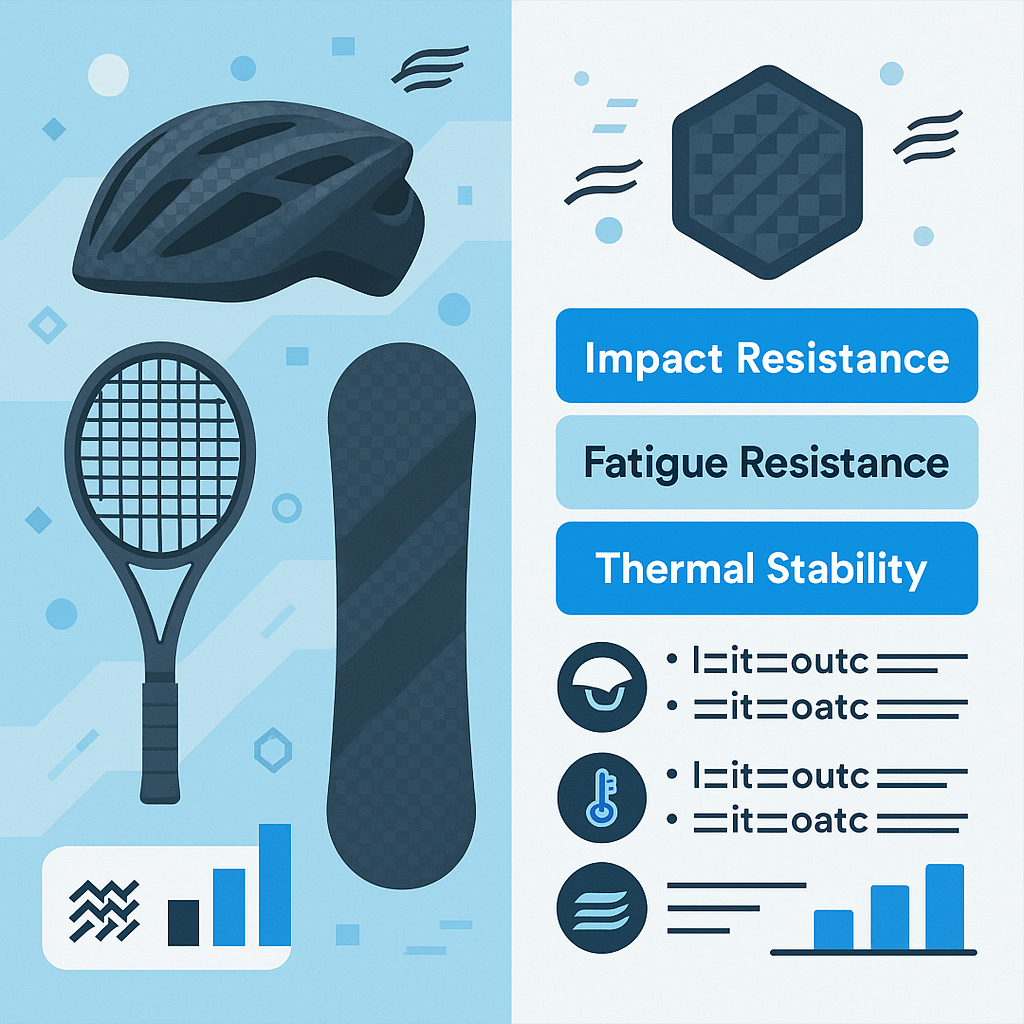 carbon fiber for sporting goods