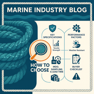 how to choose uhmwpe for marine rope