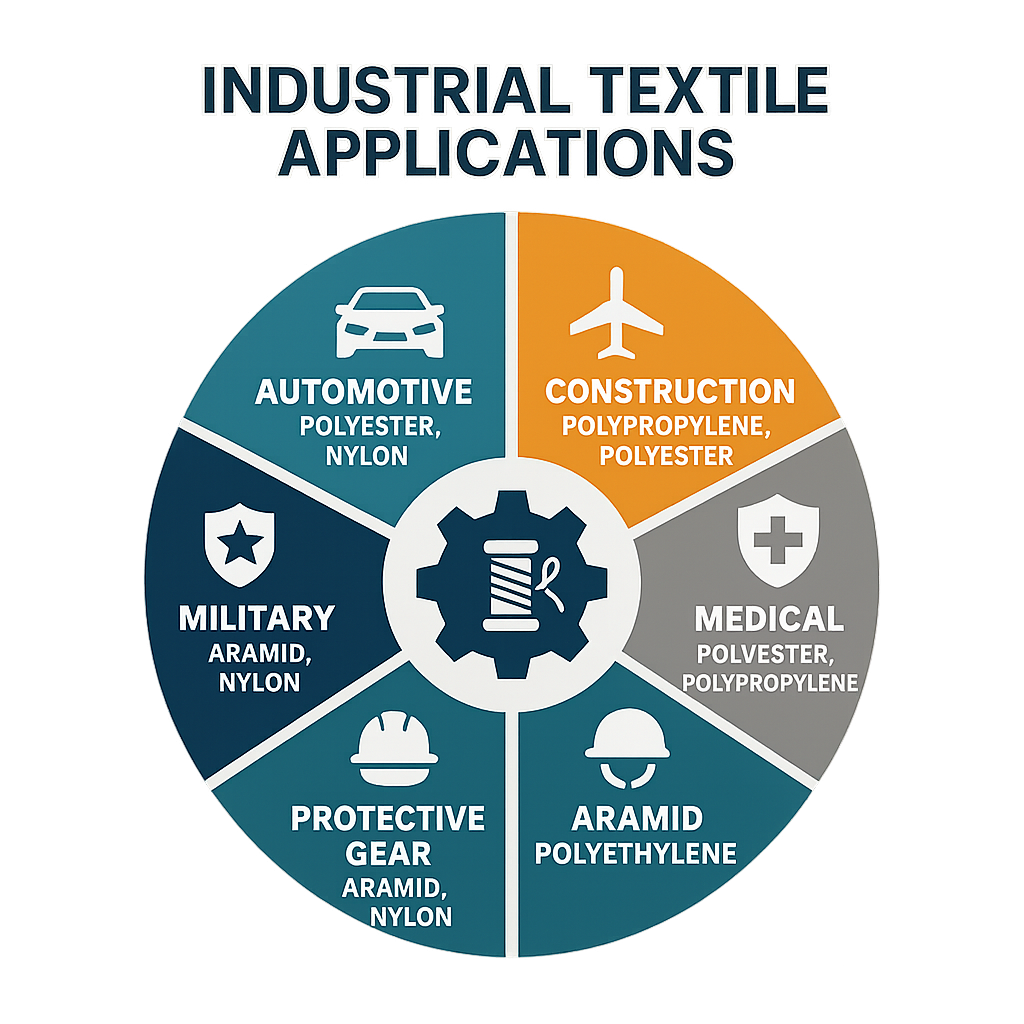 industrial textile applications by industry