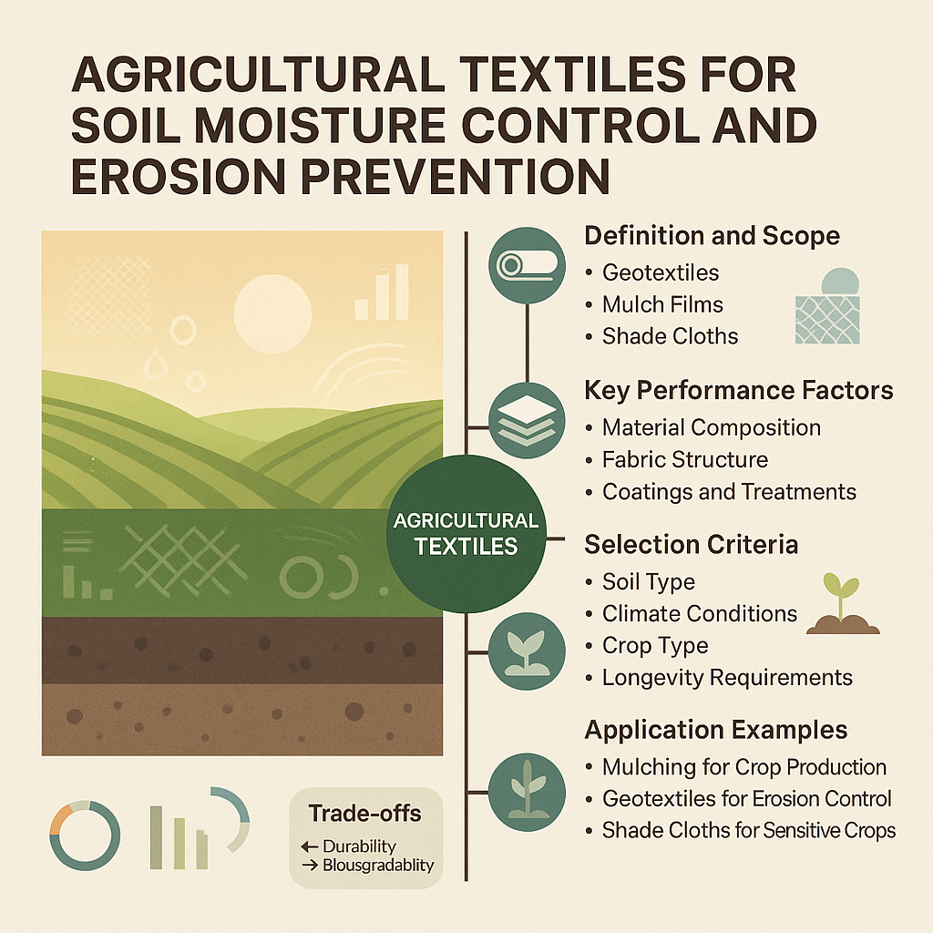 agricultural textiles soil moisture control