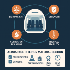 how to choose carbon fiber for aerospace interiors