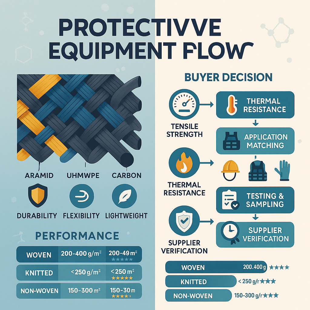 how to choose hybrid fabric for protective equipment
