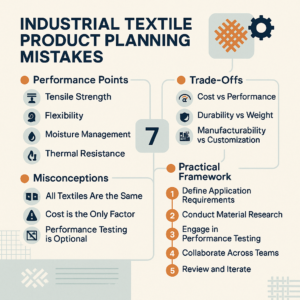 industrial textile product planning mistakes