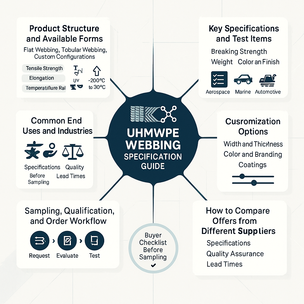 uhmwpe webbing specification guide