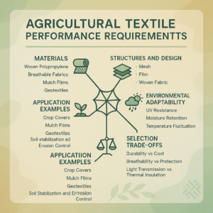 agricultural textile performance requirements