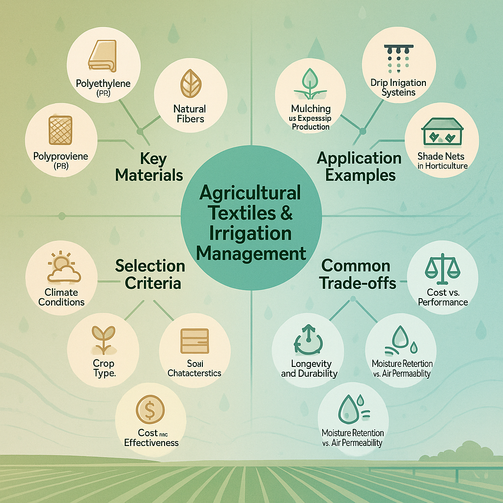 agricultural textiles irrigation management