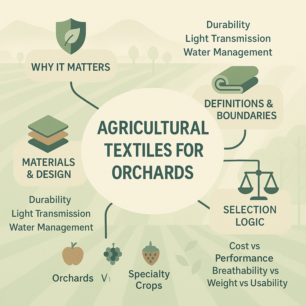 agricultural textiles for orchards