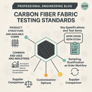 carbon fiber fabric testing standards