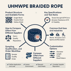 uhmwpe braided rope application guide
