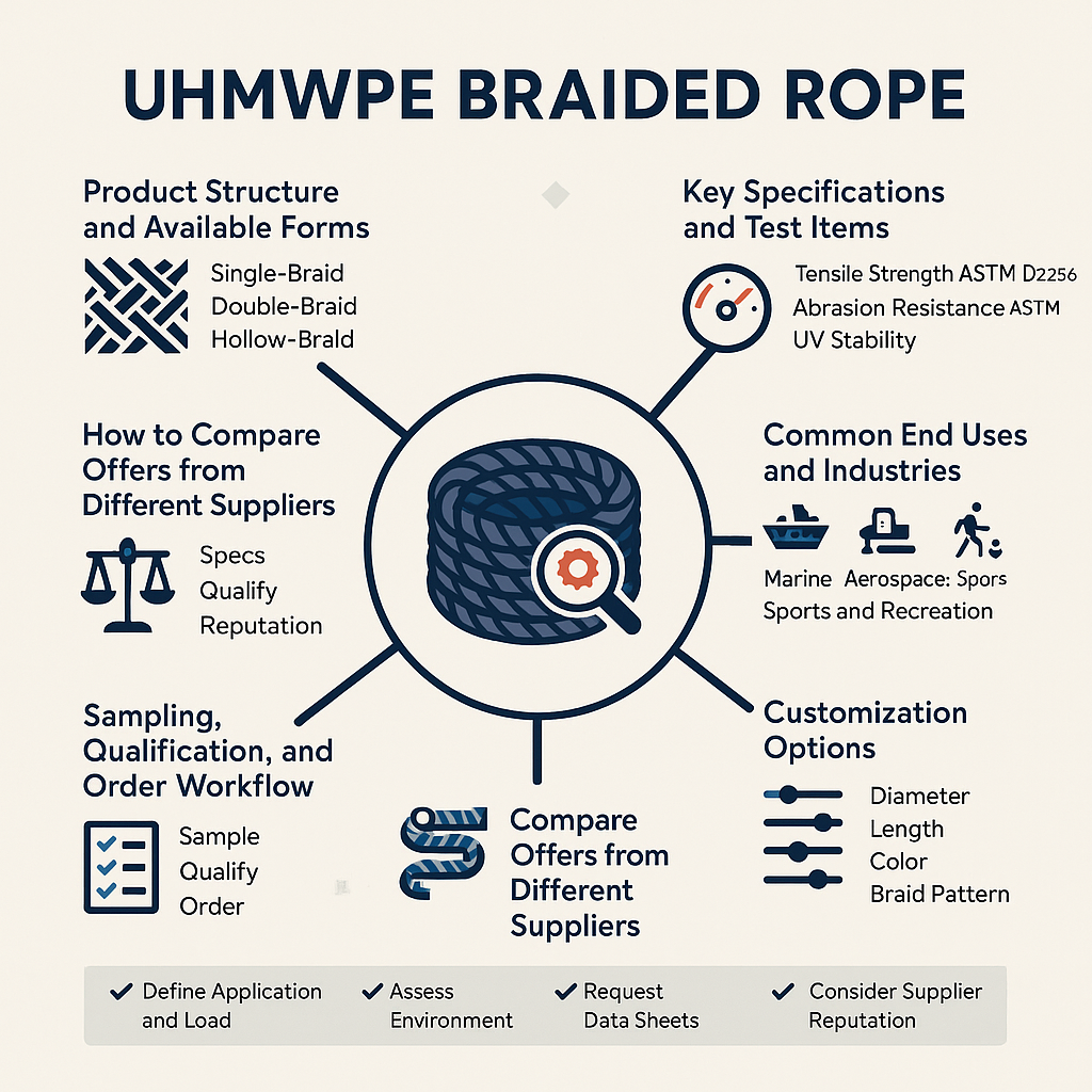 uhmwpe braided rope application guide