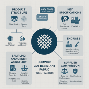 uhmwpe cut resistant fabric price factors