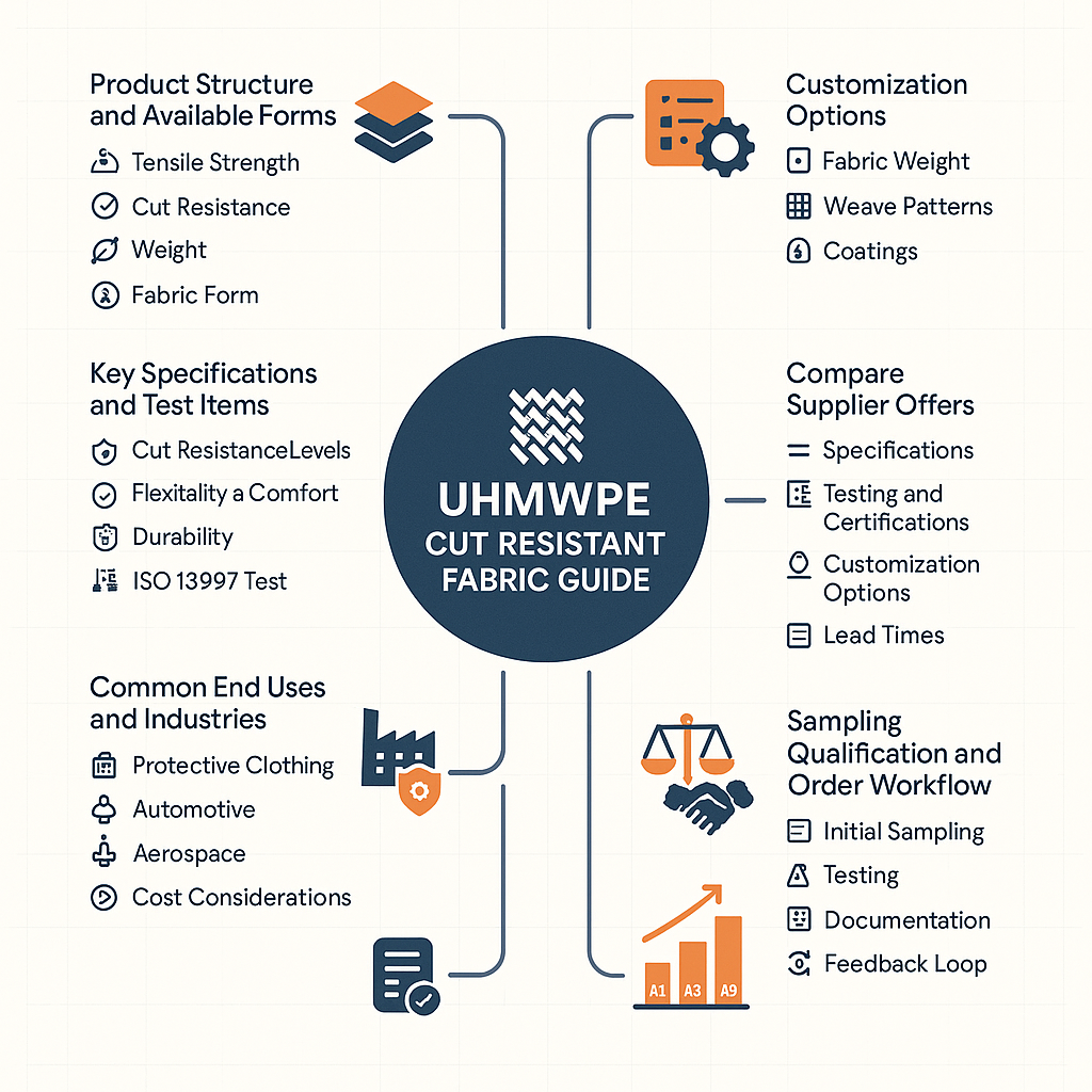 uhmwpe cut resistant fabric specification guide