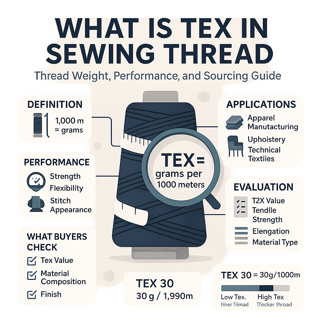 what is tex in sewing thread